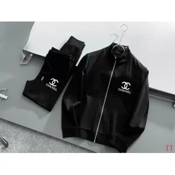 Chanel Tracksuits for Mens long tracksuits #A50642
