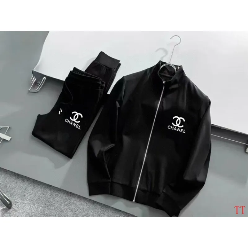 Chanel Tracksuits for Mens long tracksuits #A50642