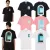 Casablanca LArc Colore Printed Cotton T-shirt Pink/Black/White Casablanca #A53438