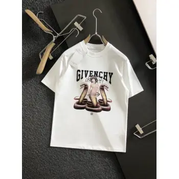 Givenchy T-shirts for MEN snake Black/White #A47156