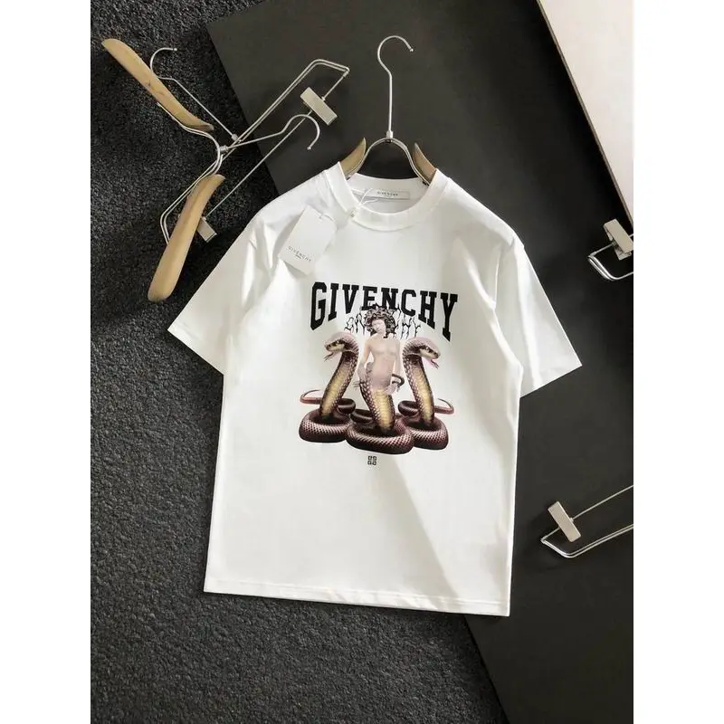 Givenchy T-shirts for MEN snake Black/White #A47156 Givenchy T-shirts for MEN snake Black/White #A47156