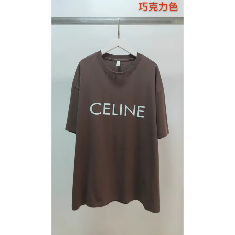 CELINE T Shirt Classic Logo Design Timeless Luxury Fashion Piece for Stylish Wardrobes #A54366 CELINE T Shirt Classic Logo Design Timeless Luxury Fashion Piece for Stylish Wardrobes #A54366