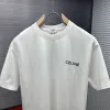 Celine T-Shirts for MEN Black/White #A47633 Celine T-Shirts for MEN Black/White #A47633