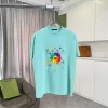 Louis Vuitton Graphic Print Cotton Comfort Casual Short-Sleeved T-Shirt #A54003