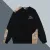 Burberry Beige/Black Sweatshirt With Iconic Check Patchwork And Embroidered Logo #A54281