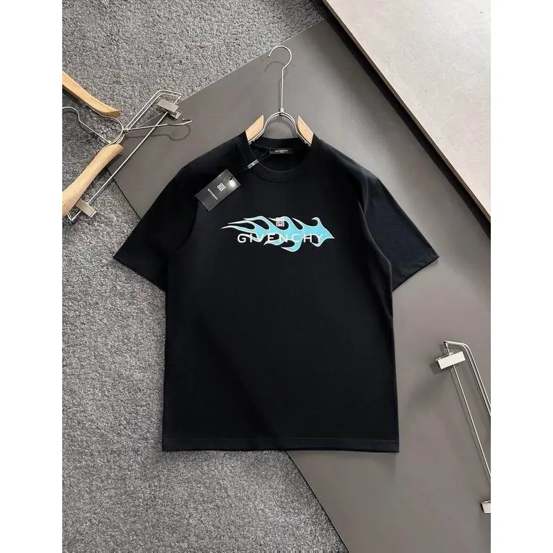 Givenchy T-shirts for MEN Black/White #A47160