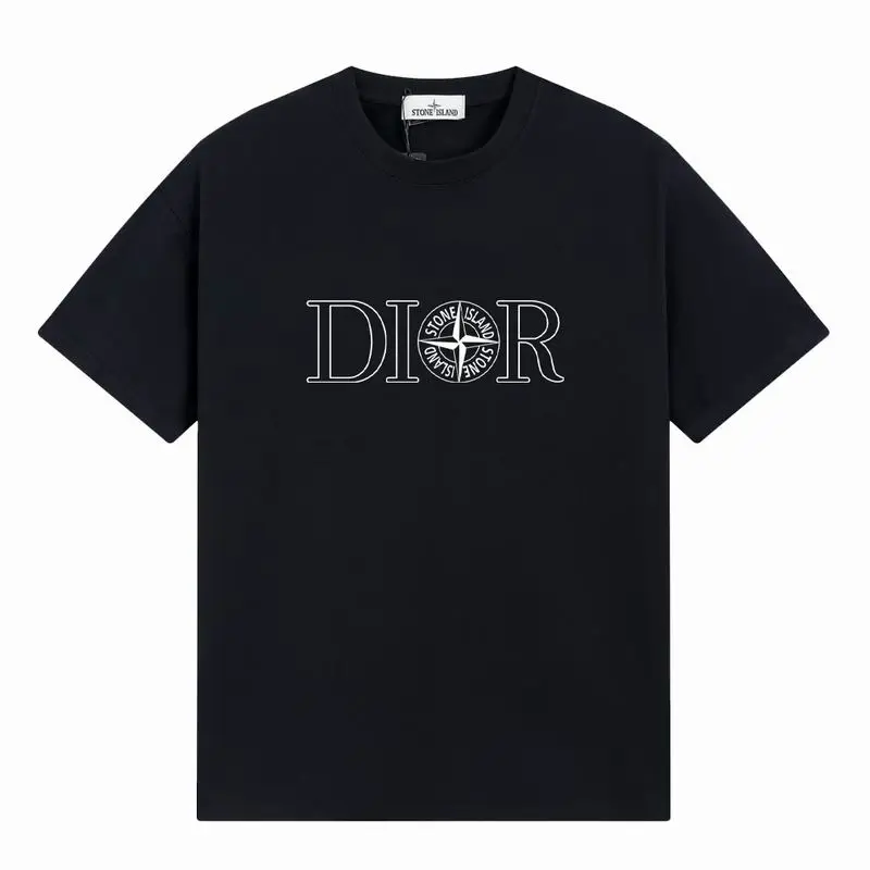 Stone Island T-Shirts for Men Black/White #A47339