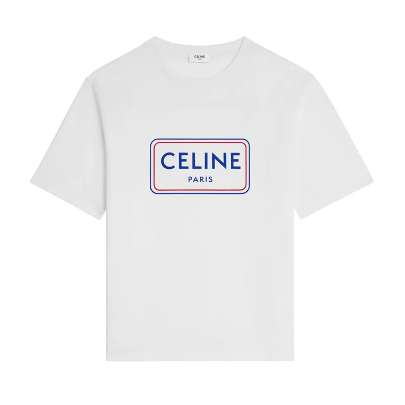 Celine T-Shirt White #A63668