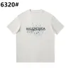 Balenciaga Distressed Logo Graphic T-Shirt #A46389 Balenciaga Distressed Logo Graphic T-Shirt #A46389