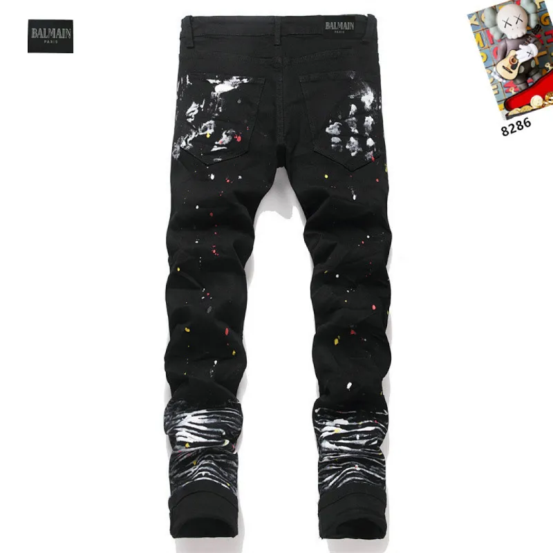 Ripped Jeans for Mens Long Jeans #A60537