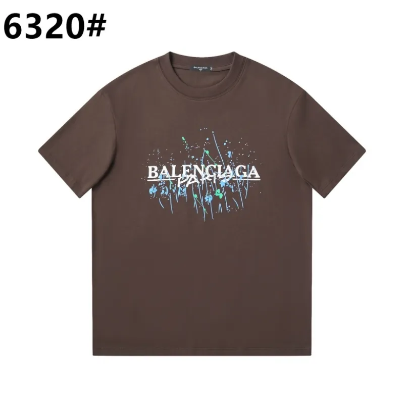 Balenciaga Distressed Logo Graphic T-Shirt #A46390 Balenciaga Distressed Logo Graphic T-Shirt #A46390