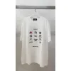 Balenciaga Gucci T-shirts for Men  Balenciaga Logo Print Pink/White/Grey #A54096