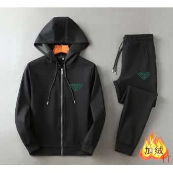 Prada Tracksuits for men Fleece-lined and thickened #A58017