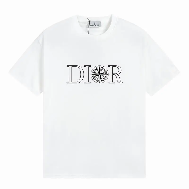 Stone Island T-Shirts for Men Black/White #A47339