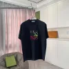Black LOEWE T - Shirt With Colorful Logo Design For Fashion Enthusiasts #A54411