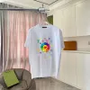 Louis Vuitton Graphic Print Cotton Comfort Casual Short-Sleeved T-Shirt #A54003