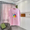 Louis Vuitton Graphic Print Cotton Comfort Casual Short-Sleeved T-Shirt #A54003