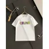 Celine T-Shirts for MEN Black/White #A46957