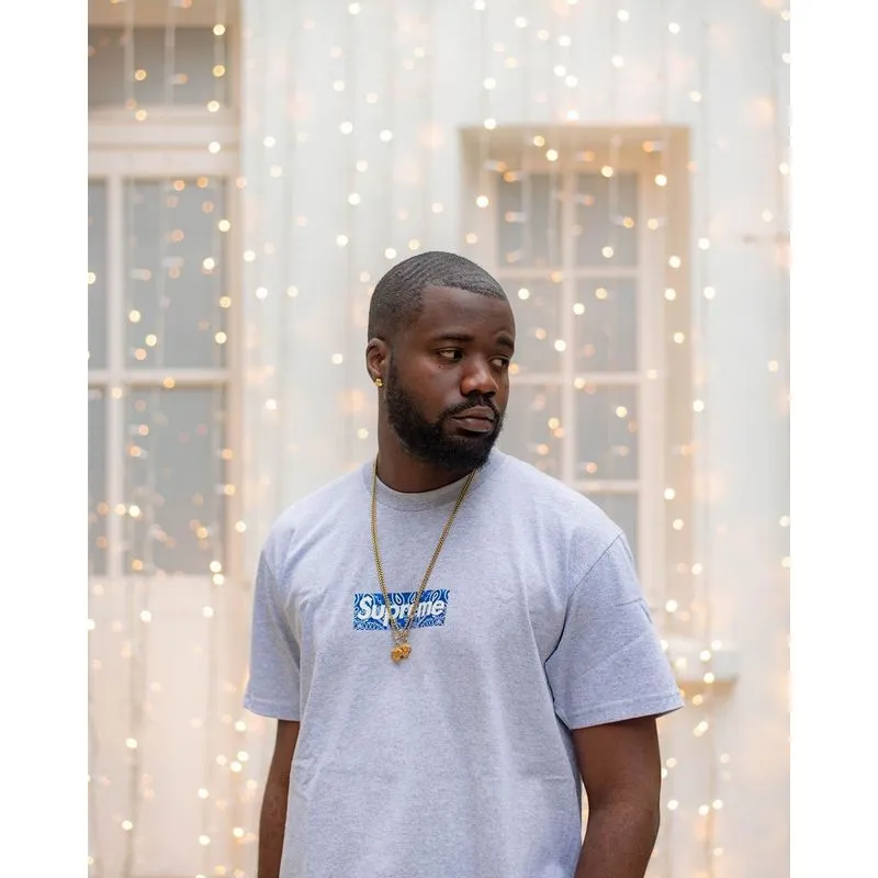 SUPREME Bandana Box Logo TEE (5 colors) #99117648 SUPREME Bandana Box Logo TEE (5 colors) #99117648