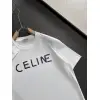 Celine T-Shirts for MEN Black/White #A46956