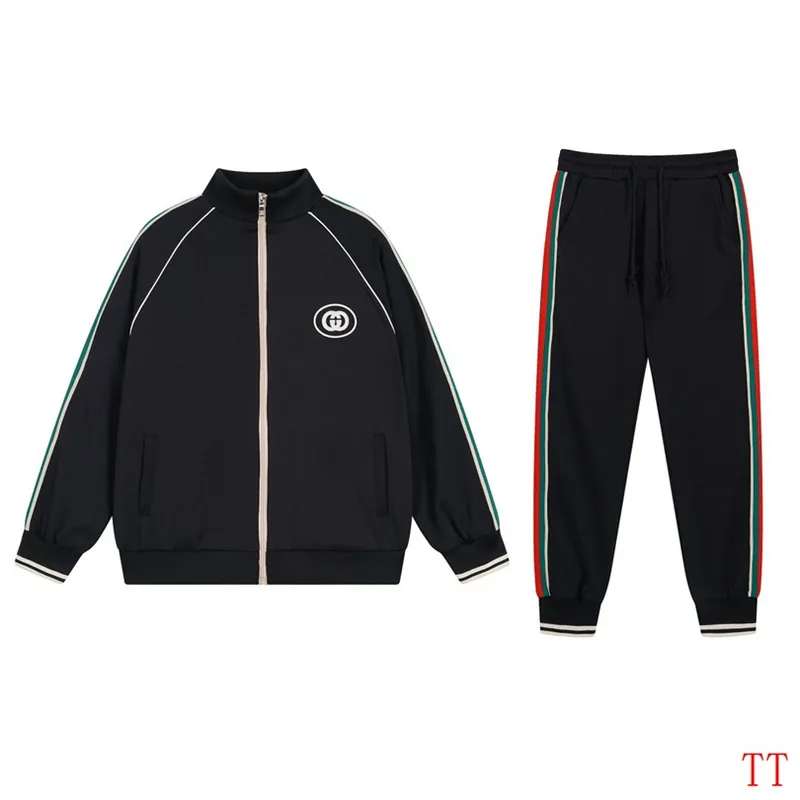 Gucci GG Tracksuit for Mens long tracksuit Black #A44741