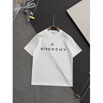 Givenchy T-shirts for MEN Black/White #A47168