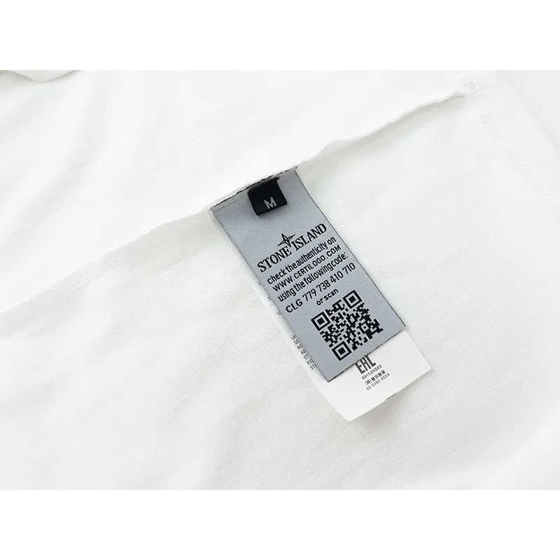 Stone Island T-Shirts for Men Black/White #A47339