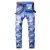 Nostalgic ripped motorcycle jeans Jeans for Mens Long Jeans #99905851