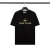 Stone Island T-Shirts for Men White/Black #A25383