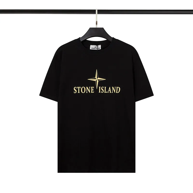 Stone Island T-Shirts for Men White/Black #A25383