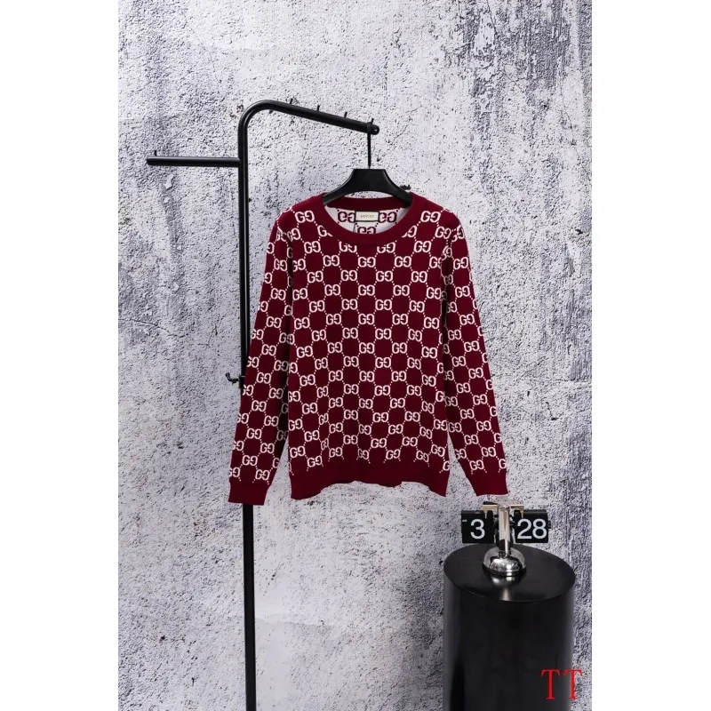 Gucci Sweaters for Men New classic fine-knit crewneck sweater for AW #A57885
