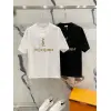 YSL T-Shirts for MEN Black/White #A47062