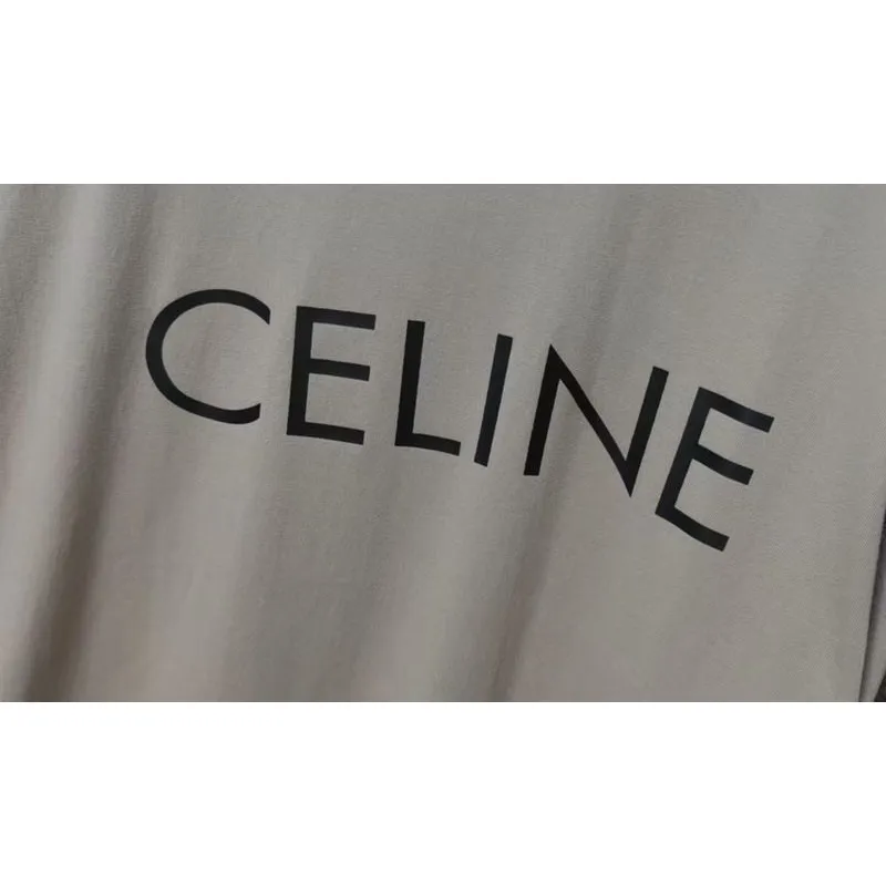 CELINE T Shirt Classic Logo Design Timeless Luxury Fashion Piece for Stylish Wardrobes #A54366 CELINE T Shirt Classic Logo Design Timeless Luxury Fashion Piece for Stylish Wardrobes #A54366