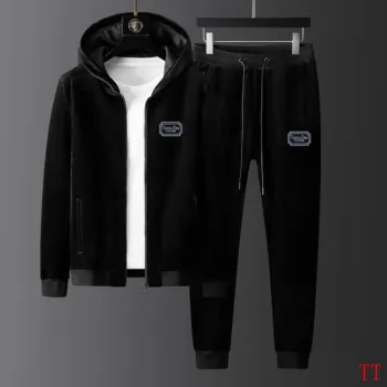 D-ior tracksuits for D-ior Short Tracksuits for men Fleece-lined and thickened #A58007