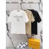 Balmain T-Shirts for men Black/White #A46950 Balmain T-Shirts for men Black/White #A46950