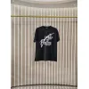 Balmain Paris Black/White T Shirt Featuring Stranger Things Logo and Bold Collaborative Graphic Design for Streetwear Fans #A54259