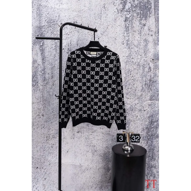 Gucci Sweaters for Men New classic fine-knit crewneck sweater for AW #A57884