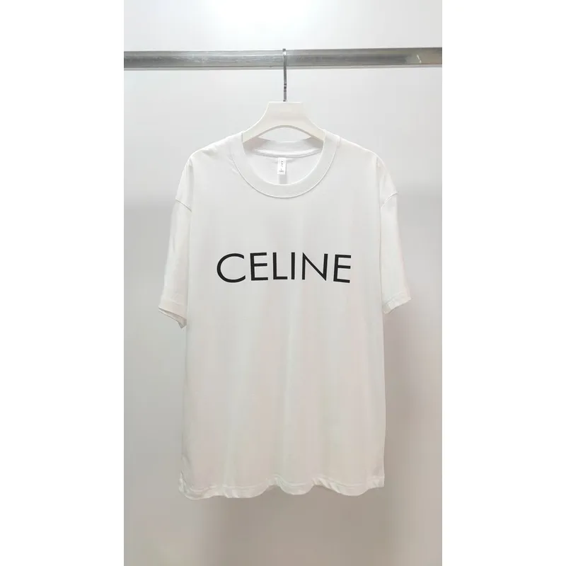 CELINE T Shirt Classic Logo Design Timeless Luxury Fashion Piece for Stylish Wardrobes #A54366 CELINE T Shirt Classic Logo Design Timeless Luxury Fashion Piece for Stylish Wardrobes #A54366