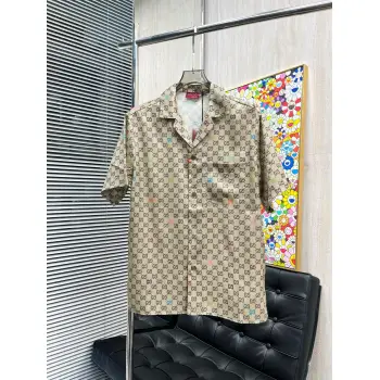 Gucci shirts for Gucci short-sleeved shirts for men #A53174