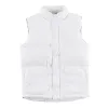 Sale Ca*Goose White Label Glacier Down Vest  Luxury Lightweight Insulated Outerwear #A57865