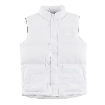 Sale Ca*Goose White Label Glacier Down Vest  Luxury Lightweight Insulated Outerwear #A57865