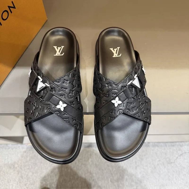 Louis Vuitton Shoes for Mens Louis Vuitton Slippers #A62474