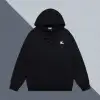 Burberry Black Hoodie With Iconic Equestrian Knight Logo And Classic Hooded Silhouette #A54430