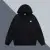 Burberry Black Hoodie With Iconic Equestrian Knight Logo And Classic Hooded Silhouette #A54430