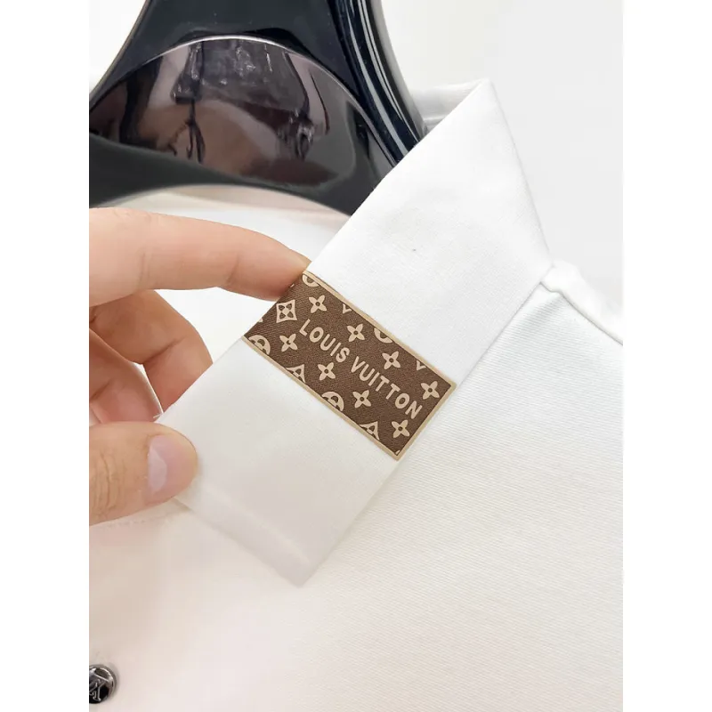 Louis Vuitton T-Shirts for Men Polo Shirts #A65091