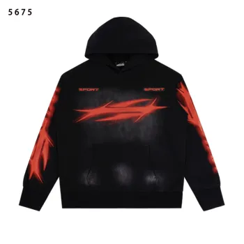 Hellstar Hoodies Black #A54470