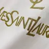 YSL T-Shirts for MEN Black/White #A47062
