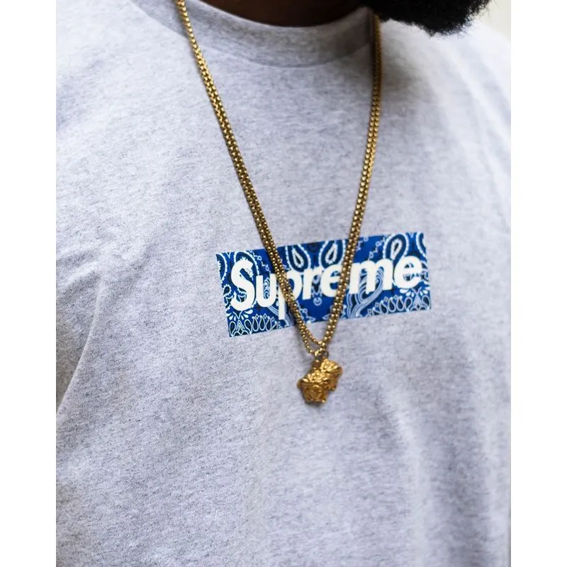 SUPREME Bandana Box Logo TEE (5 colors) #99117648 SUPREME Bandana Box Logo TEE (5 colors) #99117648