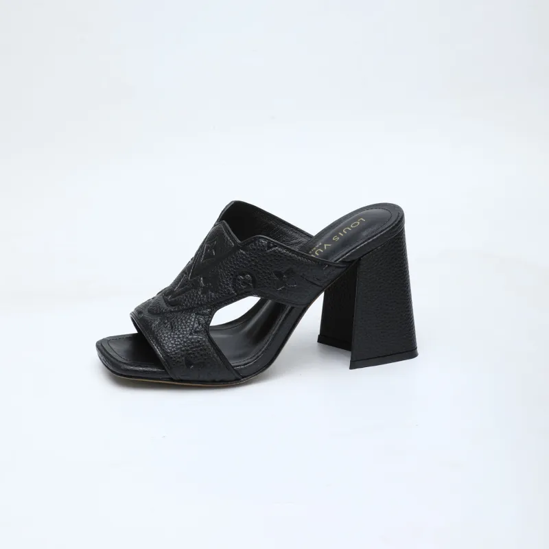 Louis Vuitton Shoes for Womens Louis Vuitton Slippers Heel height:9cm #A60937