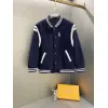 Ralph Lauren Pony Embroidery American Retro Wool Patchwork Leather Baseball Jacket with Large Logo Jackets for Men #A58790